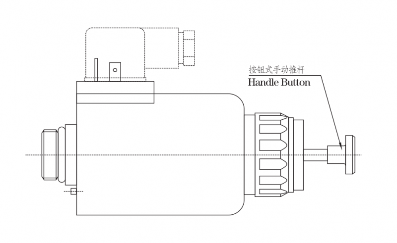 按鈕手動(dòng)推桿式定制電磁鐵