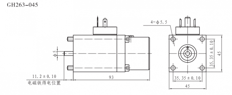 GH263-045比例閥用電磁鐵