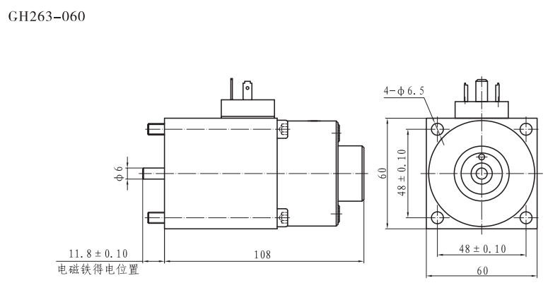 GH263-060比例閥用電磁鐵