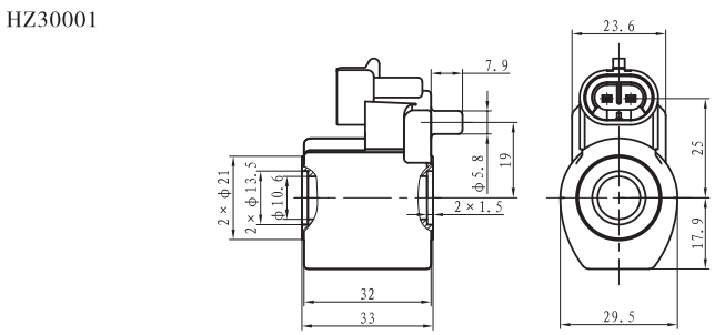 HZ30001插裝閥用電磁鐵